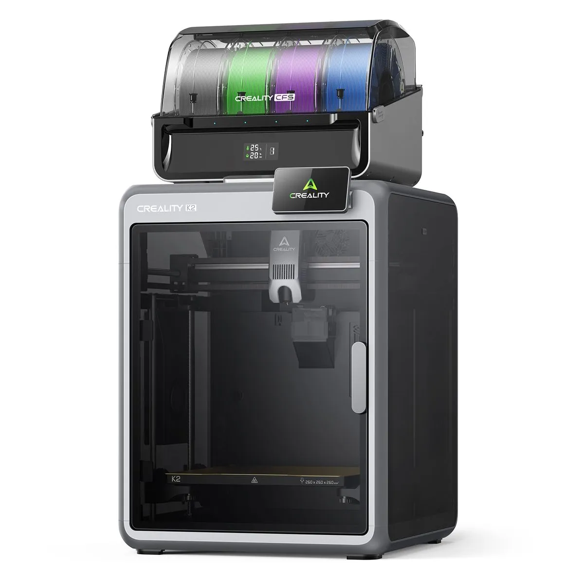 Creality K2 3D Printer and CFS Combo - 260x260x260mm