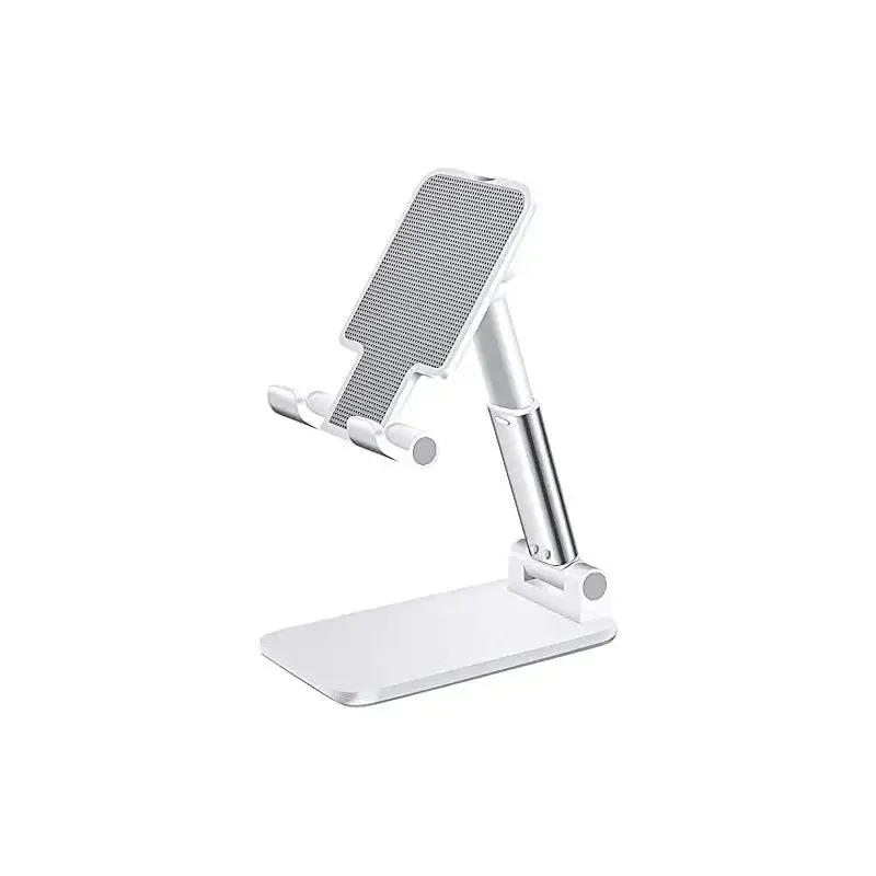 Adjustable Desktop Tablet Stand Compatible with iPhone, iPad, Xiaomi - WHITE