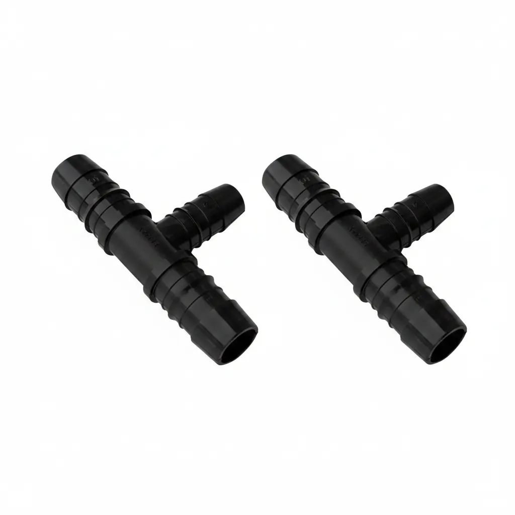 Emjay Reducing Tee 50mm to 25mm Plumbing Fitting - 2 Pack