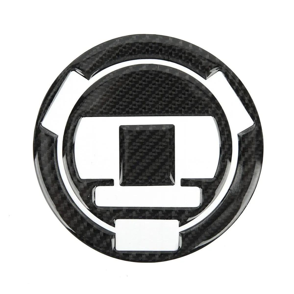 Carbon Fuel Cap Sticker compatible with BMW R1200GS/F800GS Protective Cover