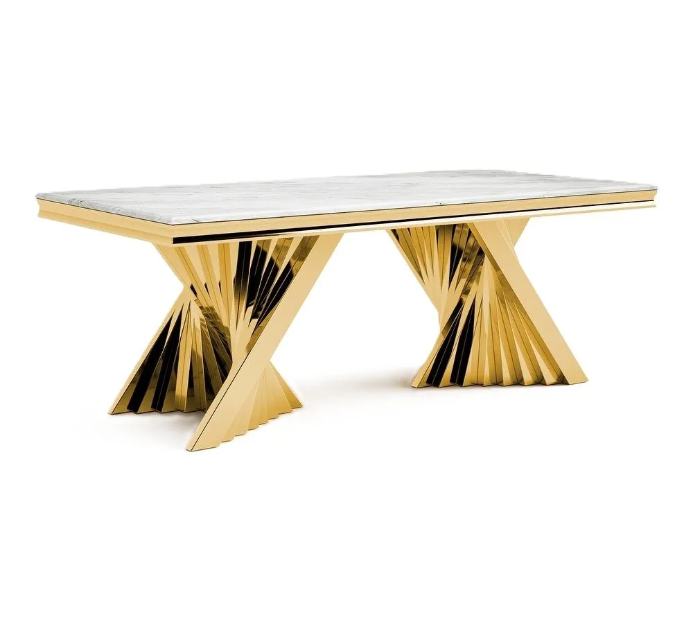 Contemporary Sintered Stone Dining Table