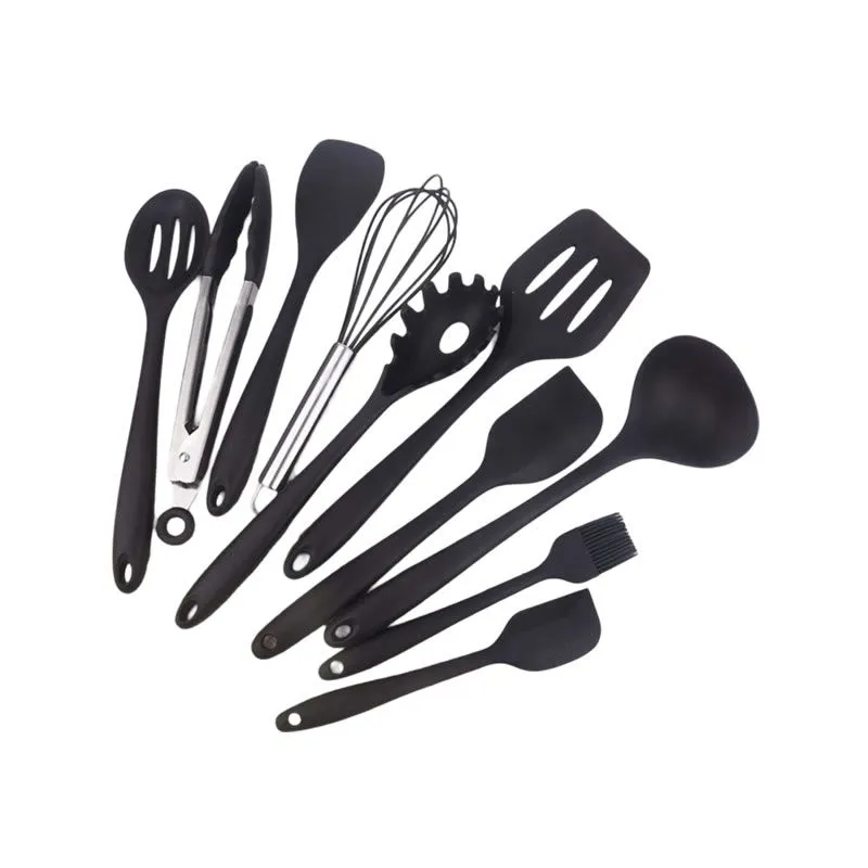 10 Piece Silicone Kitchenware Kitchen Set