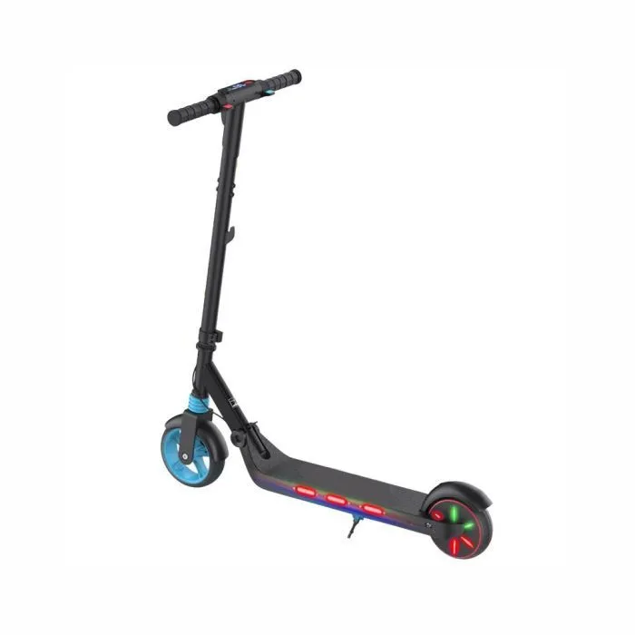 Kids Electric Folding Scooter, 130W, with RGB LED Lighting