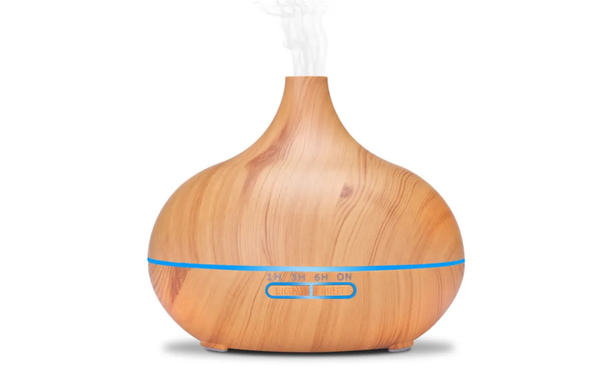 Aroma Diffuser and Humidifier for Essential Oils - Yellow