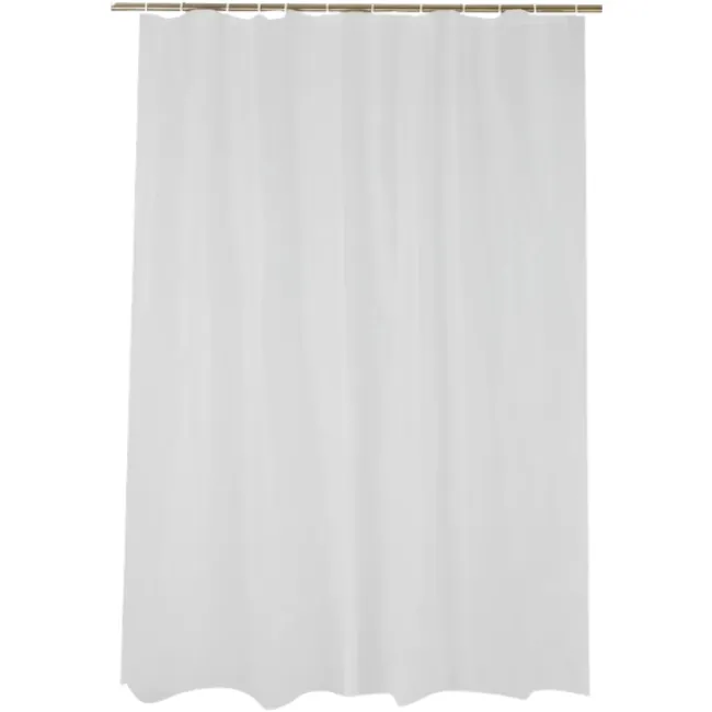 Modern Bath & Shower Curtain with 12 Clear Hooks - 200x180cm