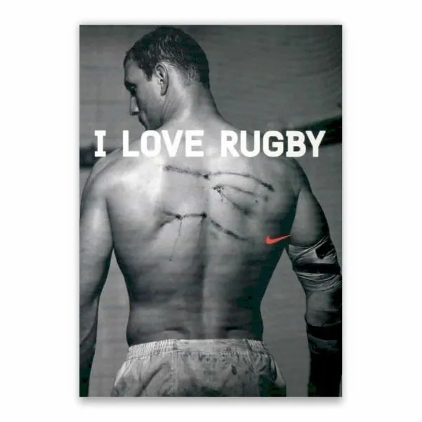 I Love Rugby Poster - A1