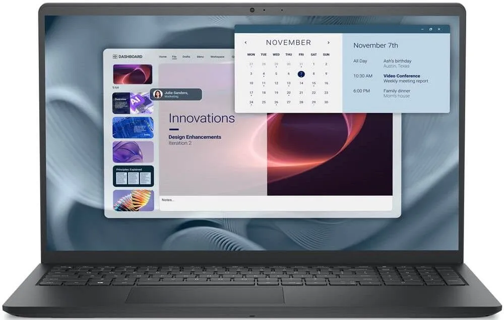 Dell Pro 15 Essential PV15250 Intel Core I5 Professional Laptop