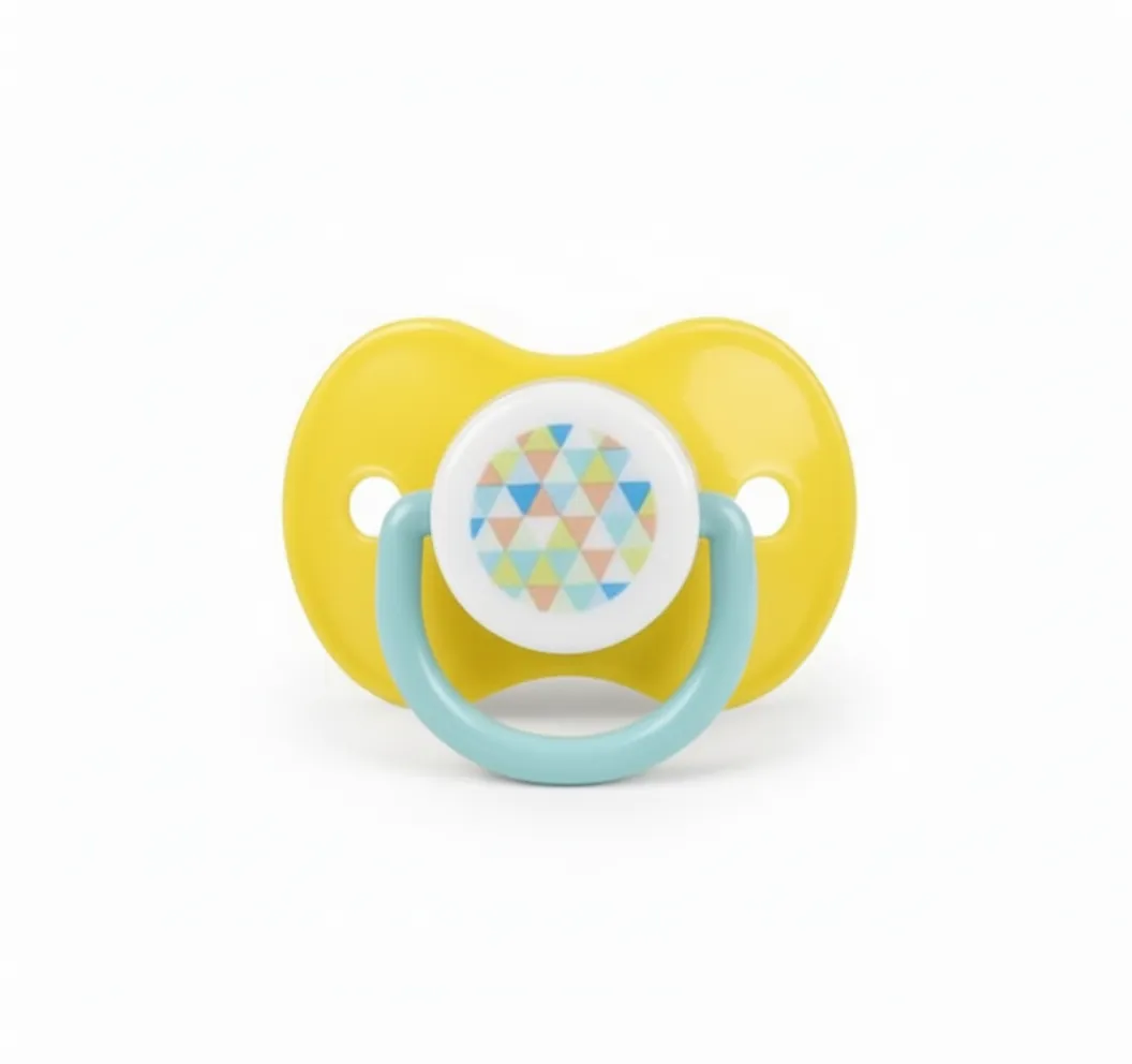 Cooey 3 Piece Soft-Front Pacifiers with Covers for Infants
