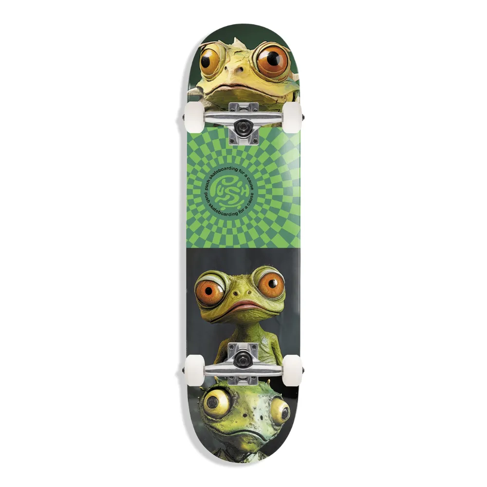 Push Complete Skateboard - Gecho - Green - 8.0