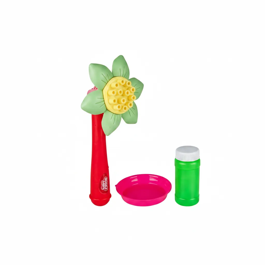 Bonkerz Bubblez 24 Mini Flower Bubble Wands for Parties and Events