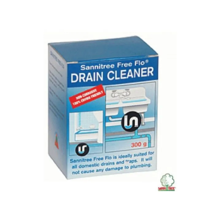 Sannitree - Free Flo Drain Cleaner (Box) 300g