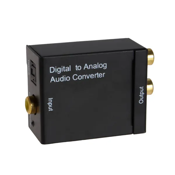 Digital To Analog Coaxial or Toslink Audio Converter Adapter