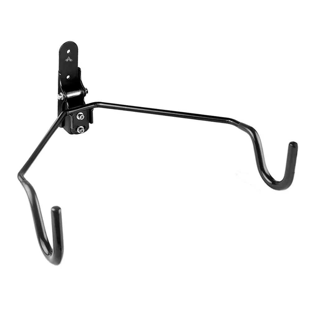 Heavy Duty Wall Mount Bike Storage Stand Hanger for Indoor Garage - Black