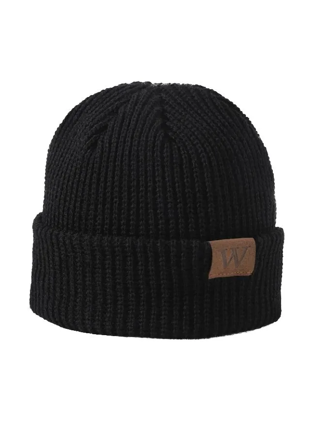 UGABUGA Knitted Beanie - Black