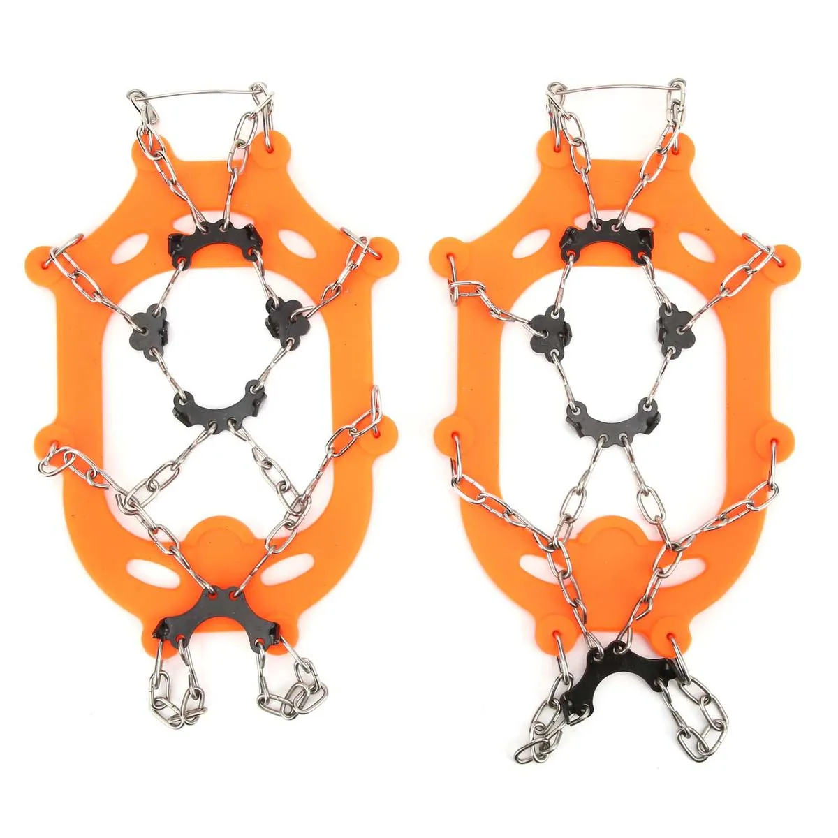 1 Pair 8-Tooth Anti-Slip Ice Cleats (L)
