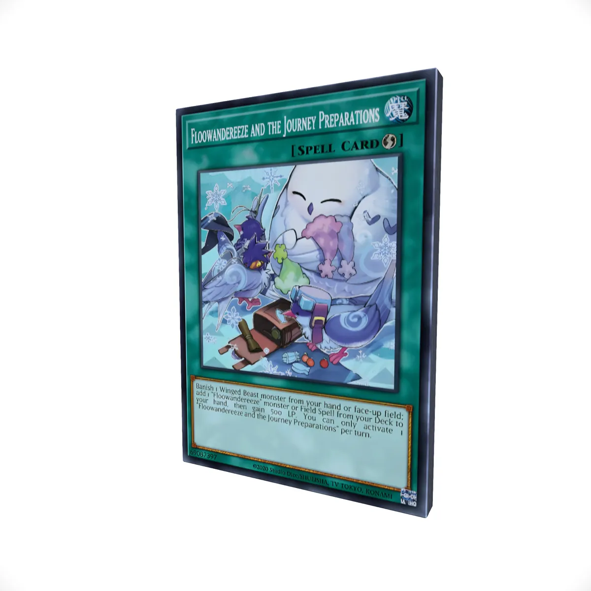 Floowandereeze - Yu-Gi-Oh! Card Themed Mouse Pad