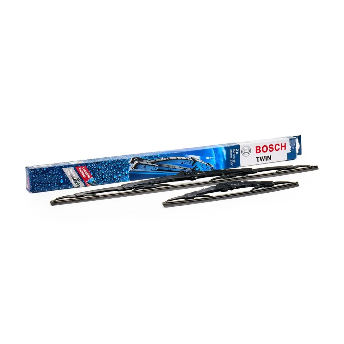Bosch Twin Set 654 - 650MM & 340MM COROLLA 2008 ONWARDS 2013-2021 AURIS