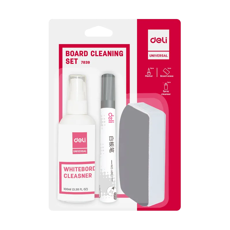 DELI Whiteboard Cleaning Set