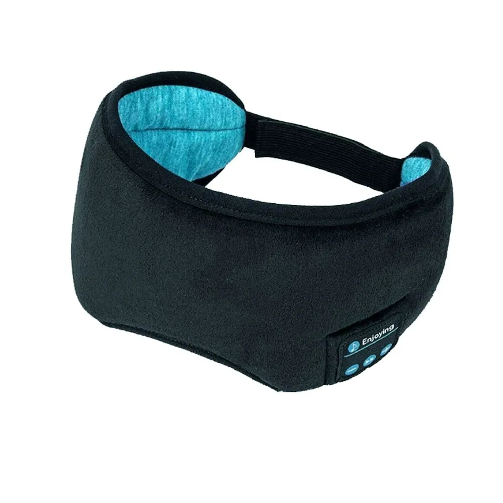 Adjustable Soft Cotton Bluetooth Headphone Sleep Music Eye Mask