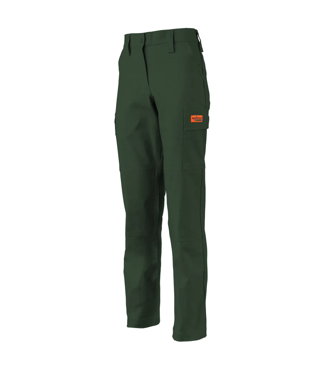 Sniper Africa Ladies Olive Flex Combat Trousers