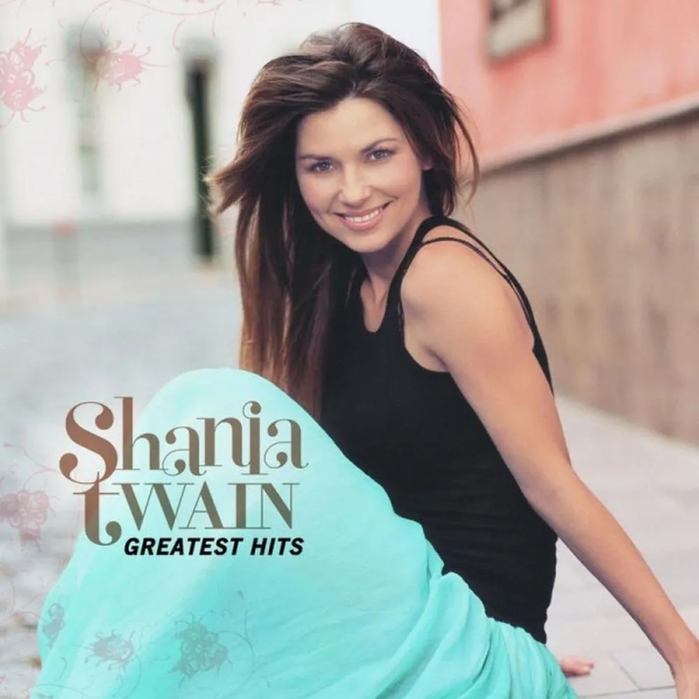 Shania Twain - Greatest Hits 2LP Vinyl Reissue Gatefold Cover