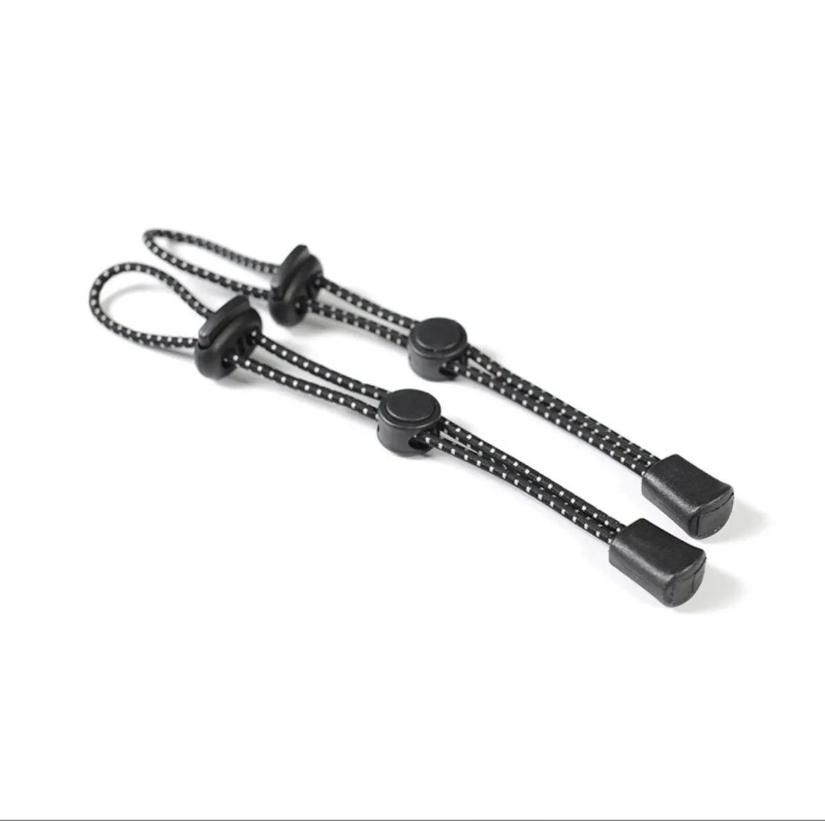 2 Pieces Elastic Rope Mountaineering Backpack Binding Buckle Adjustable Rope