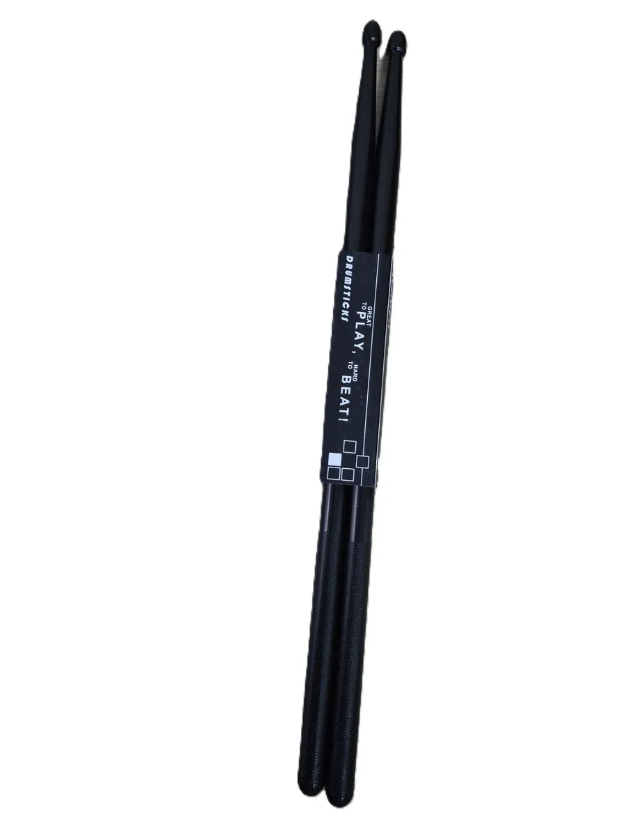 Plastic 5A Drumsticks - Black