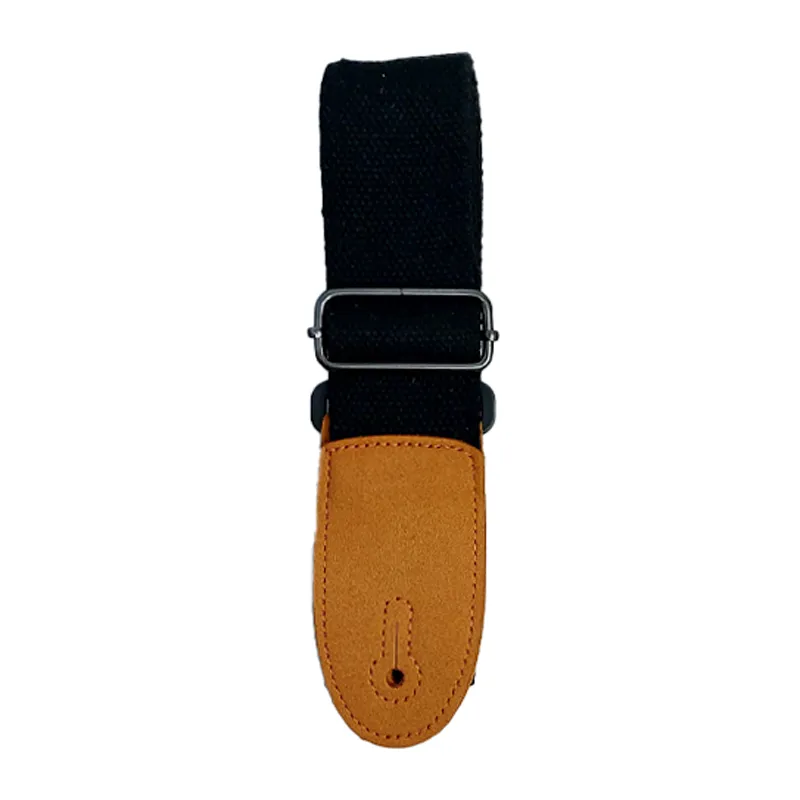 Cotton Guitar Strap - Black