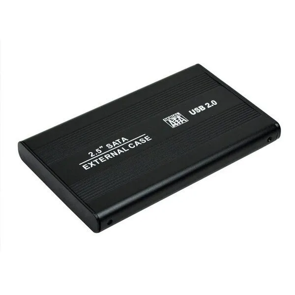 USB 2.0 Portable 2.5 Inch HDD  External Case-QY-S 2.5 - Black