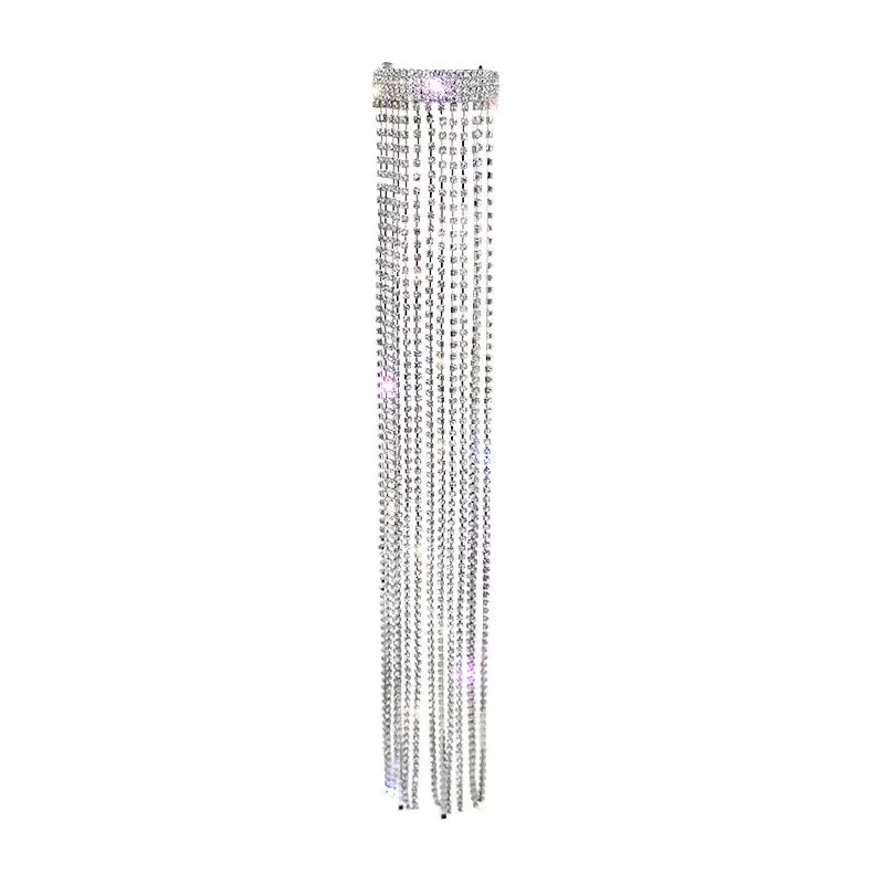 Head Chain Shine Full Rhinestone Hairpins For Woman Hair Accessories
