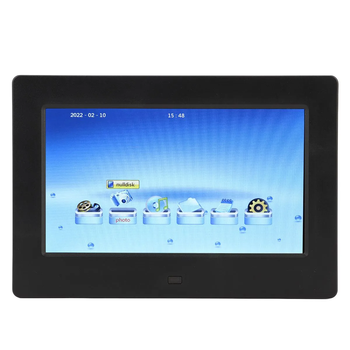7" multifunction digital frame, US plug