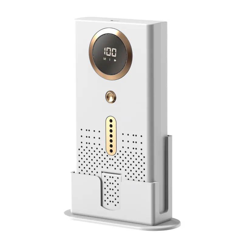Portable Ozone Generator & Air Purifier - Deodorizer for Home, Car & Toilet - White, Gold