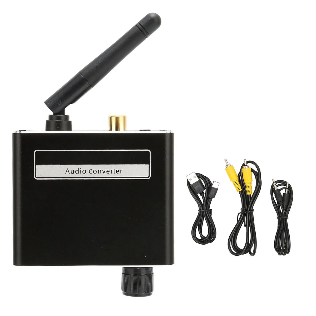 Digital to Analog Sound Converter Coaxial To RCA 3.5mm DAC Sound Adapter