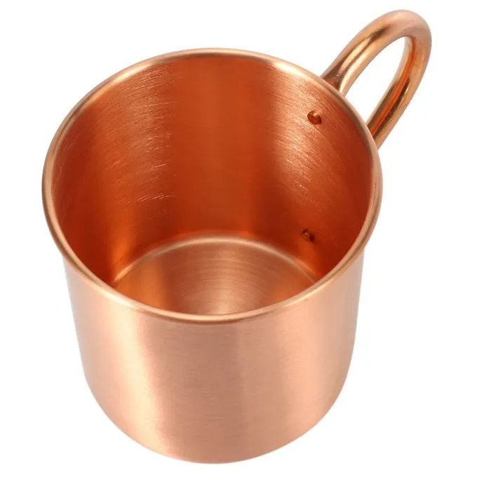 Pure Copper Mug For Coffee, Cocktail & Camping Beer - 450ml