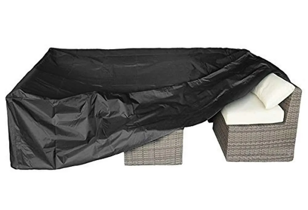 Oxford Cloth Outdoor Garden Waterproof Furniture Table Cover - 213x132x74CM