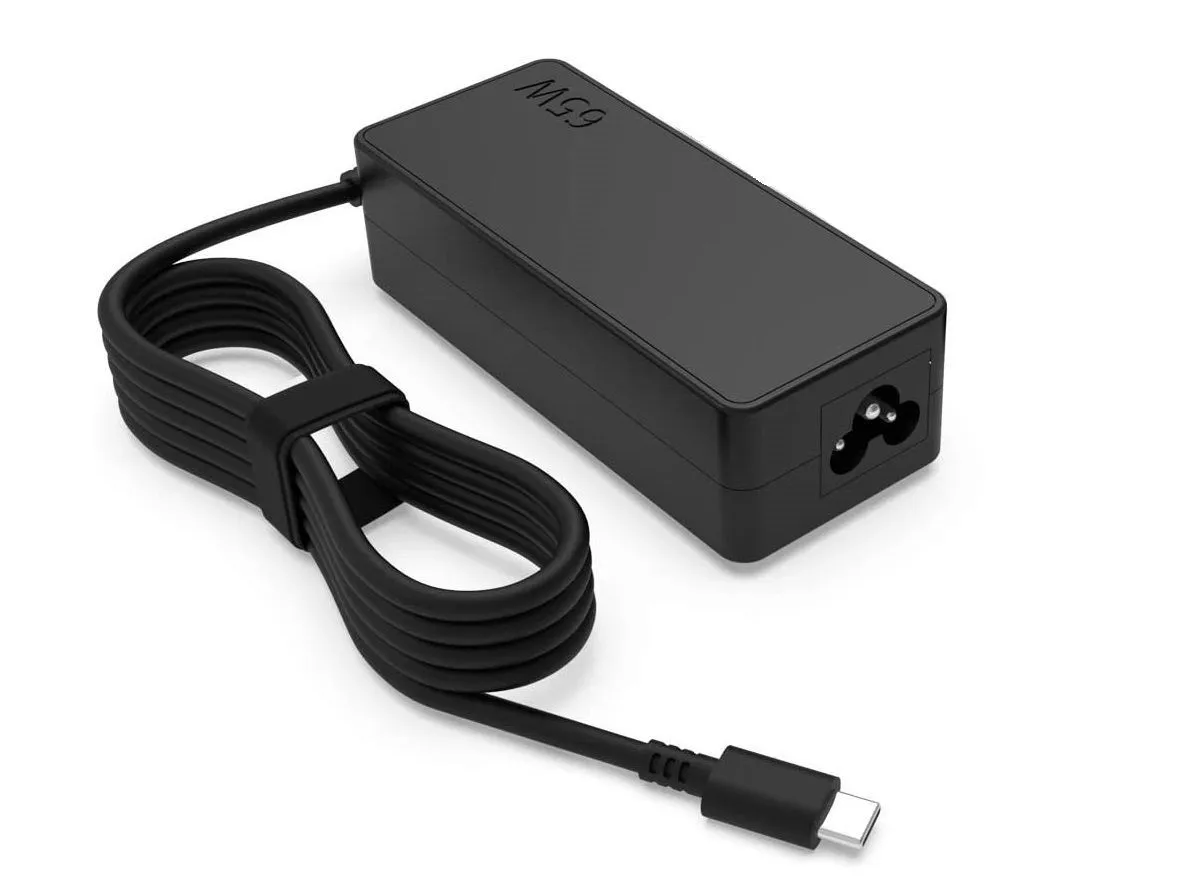 Nesty-65W Type-C Charger for Laptops Compatible with Lenovo-HP-Dell