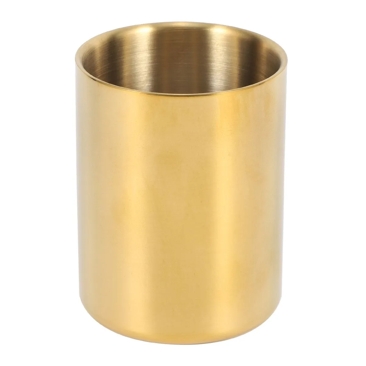 Pencil Cup Holder Desk Organizer Gold Pen Pot Pen Holder Container
