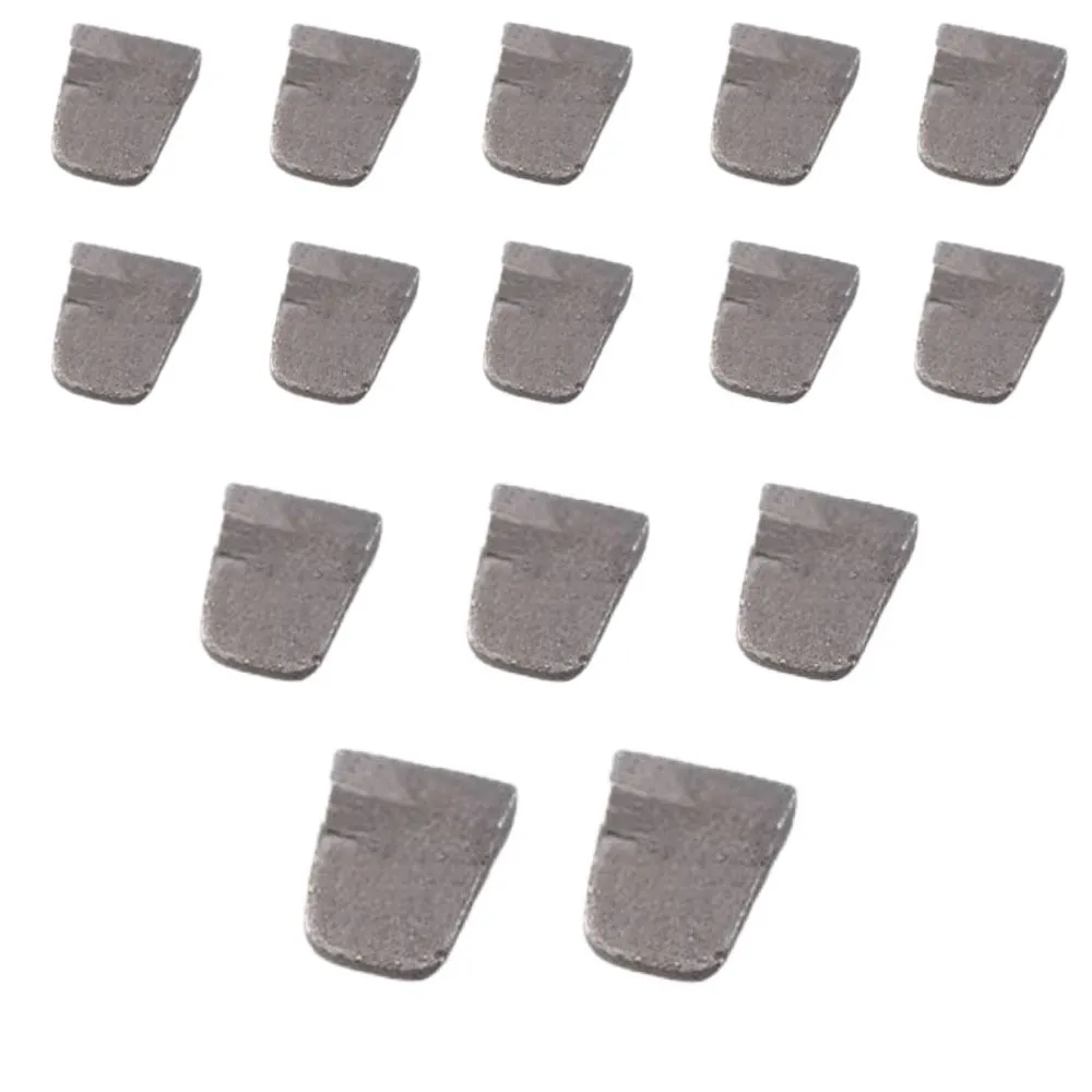 Tool 15 Piece Assorted Durable Metal Cast Steel Wedge Lock Pads