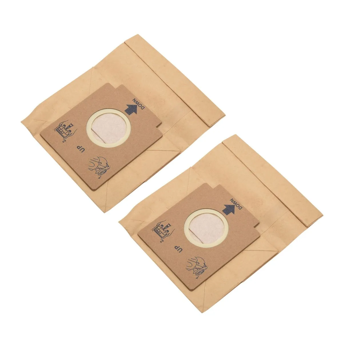 10 Pcs Dual Filter Dust Bag for Z1480 Zw1200-211 Zc1120B Zc1120R