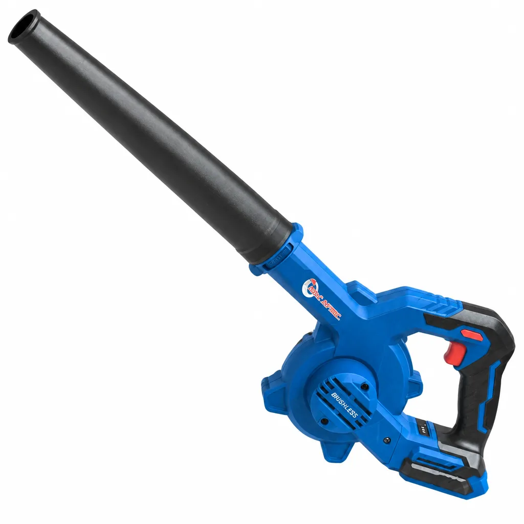 Cordless Blower 20V Li Ion for Outdoor Cleaning Brushless Motor