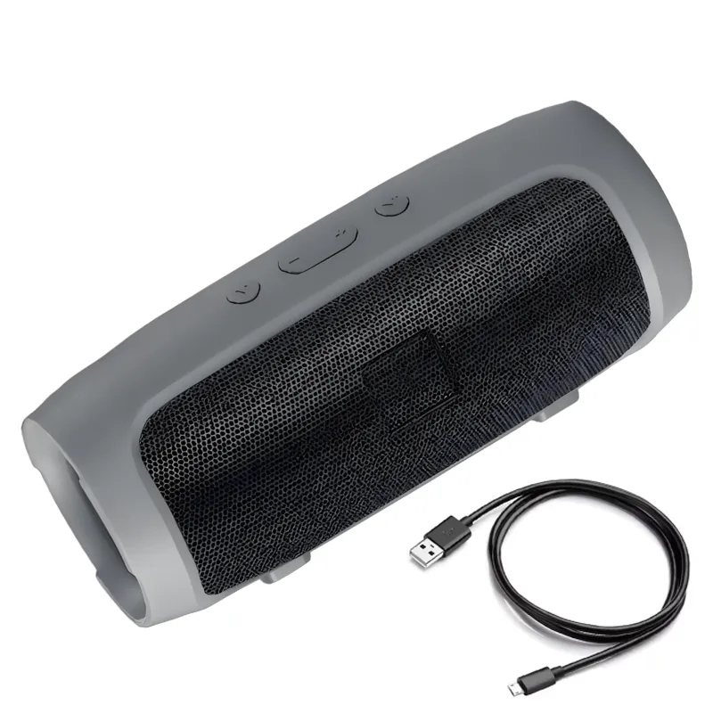 Mecina Portable Bluetooth Speaker Bass USB TF Outdoor Grey