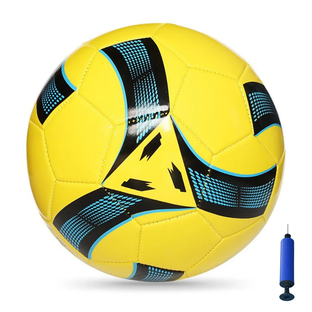 Football Training Ball PVC Soccer Ball for Outdoor Football Training-Size 5