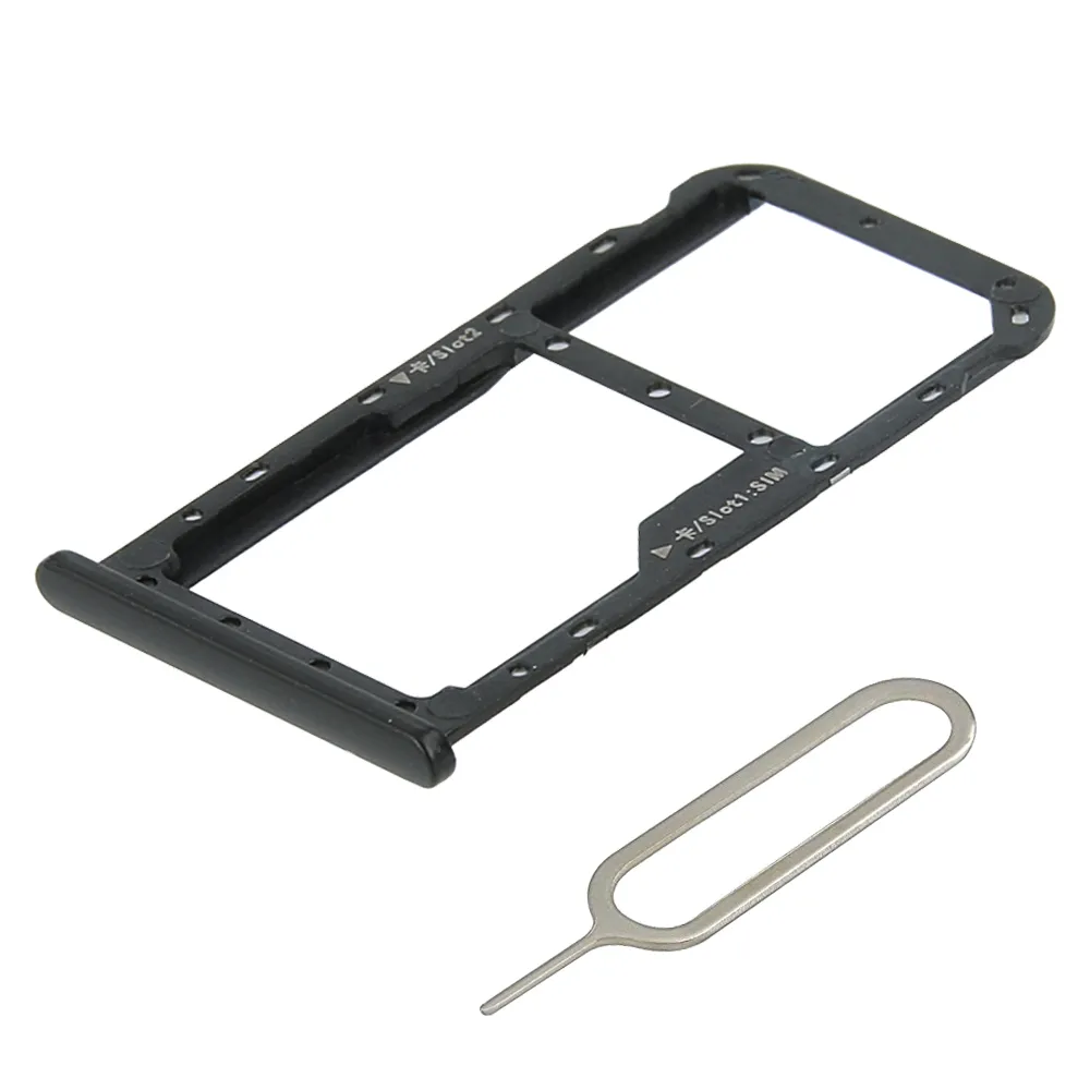 Replacement Sim Tray for Huawei Mate 20 Lite - Black