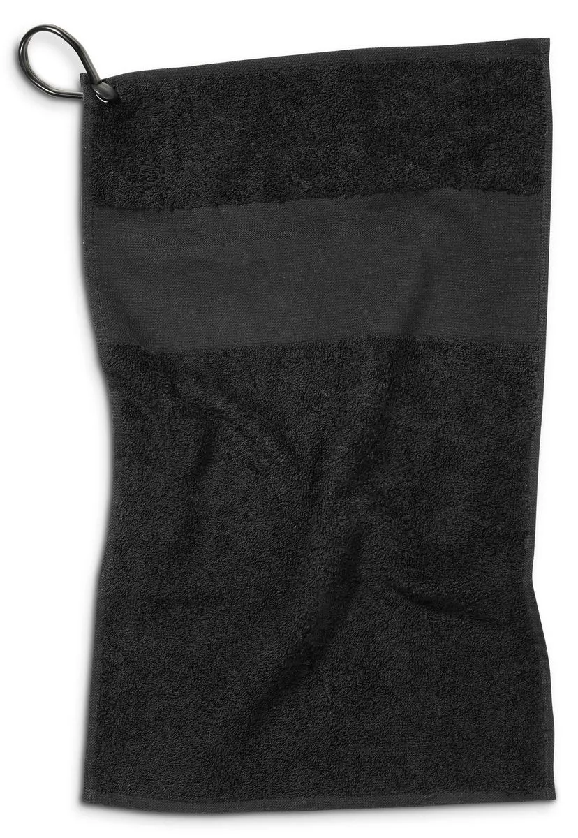 Erinvale Golf Towel - Black