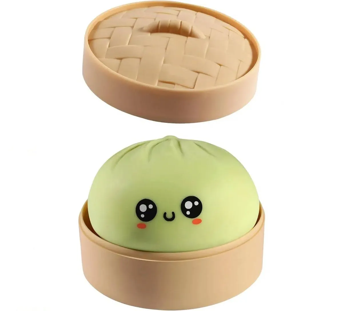 Koirerooy Dumpling Squishy Fidget Toys, Dumpling Squishy Mystery Box - Green