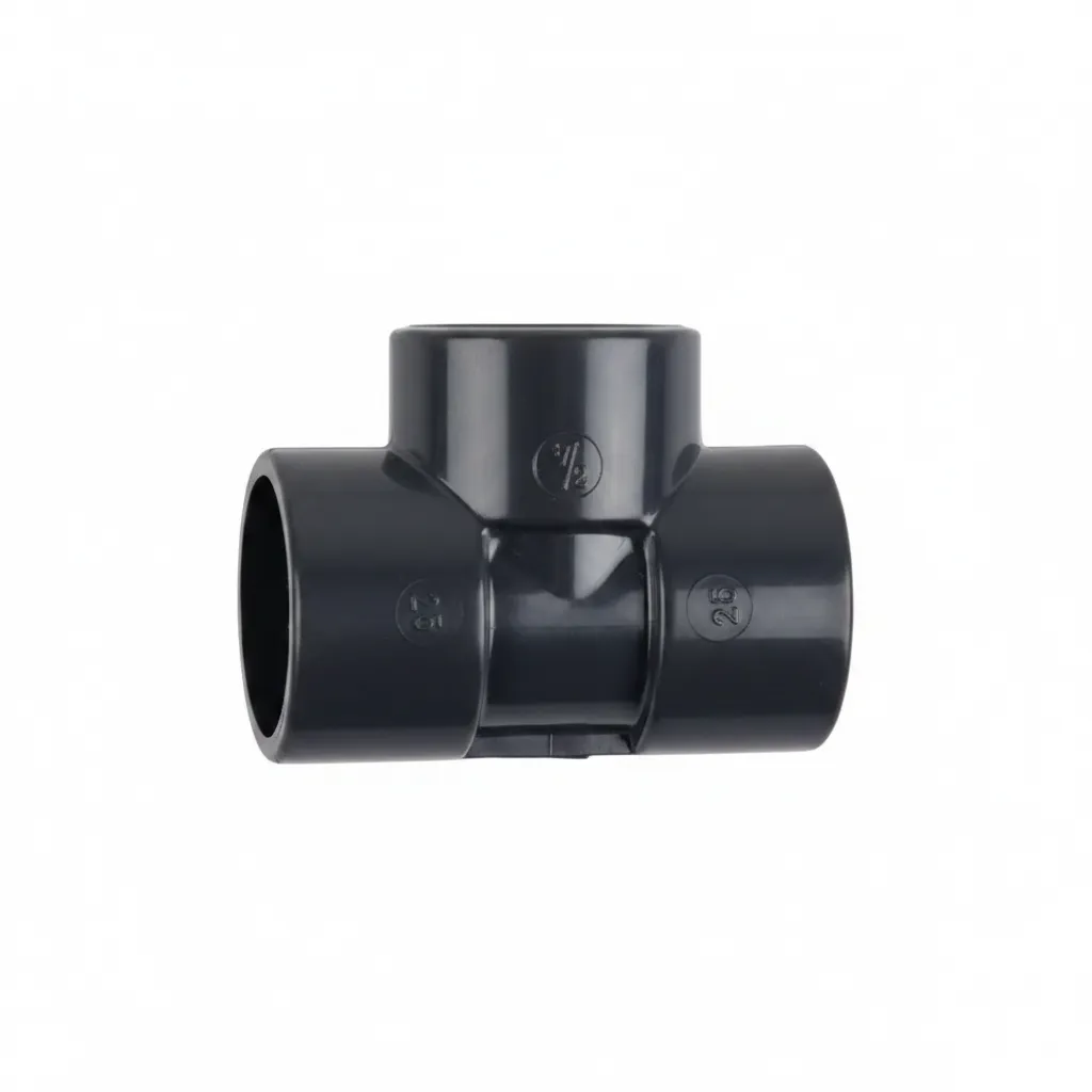 90mm Solvent Weld Tee Pipe Fitting for Plumbing Systems