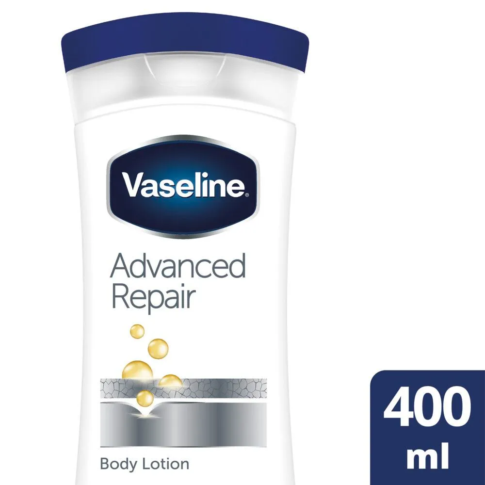 Vaseline Intensive Care Advanced Dry Skin Repair Fragrance Free Body Lotion 400ml