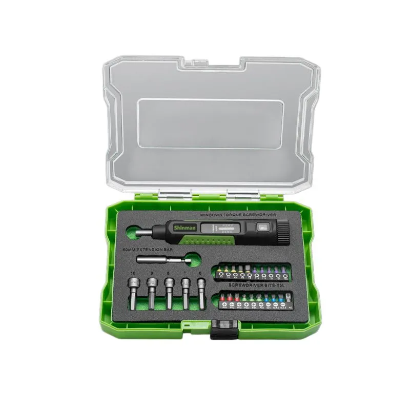 Preset Click Torque Screwdriver Set,- 27 Pieces