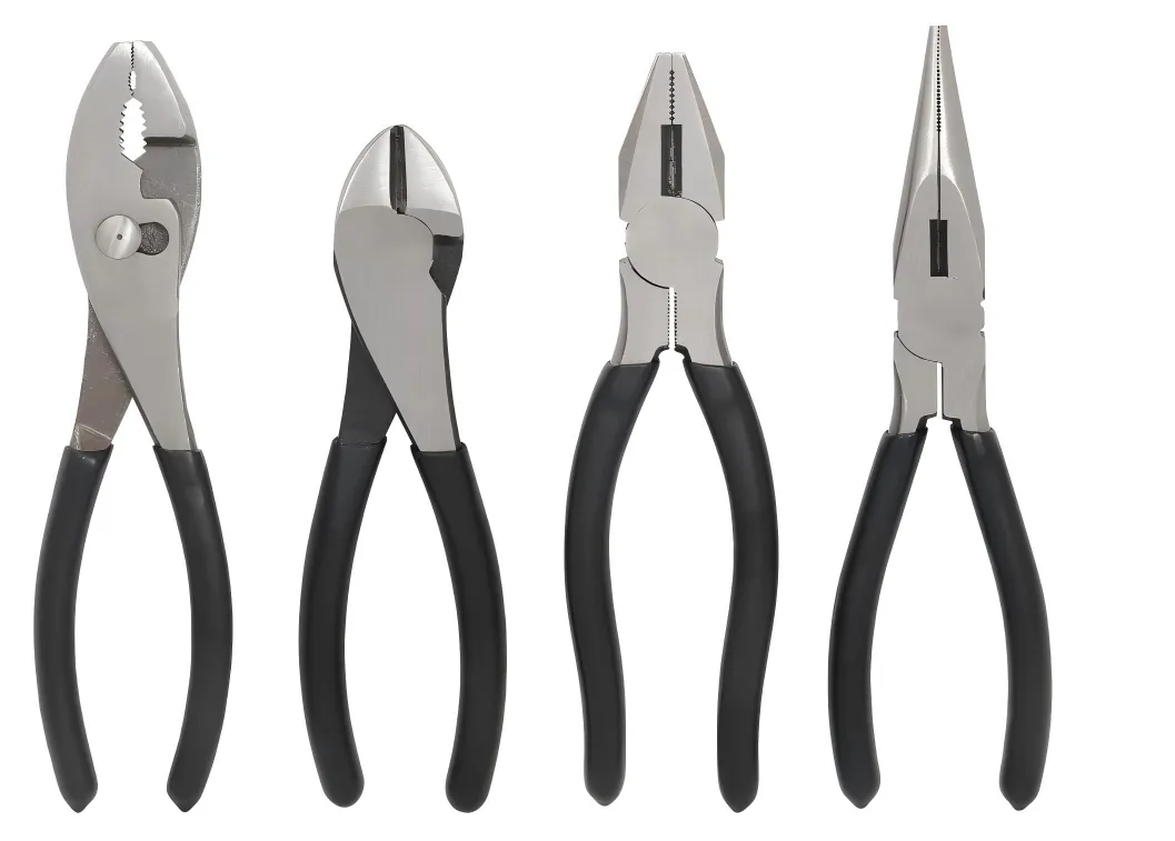 Hand Tools for Precision, Set of 4, Black and Silver