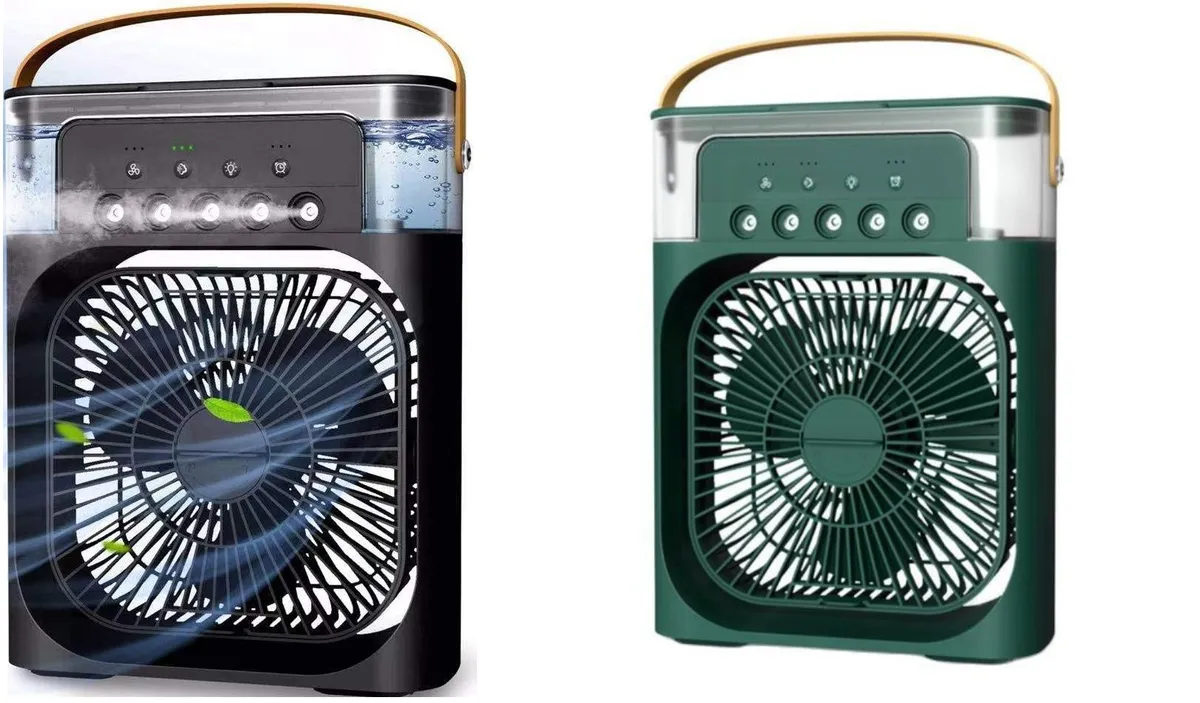 portable Room Air Conditioners / Fan - black and green